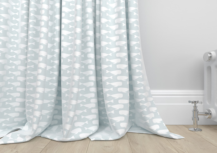 Whaling Around, Mist - Made to Measure Curtains - Image 6